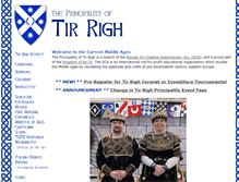 Tablet Screenshot of mail.tirrigh.org
