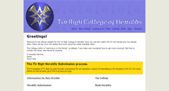 Desktop Screenshot of heralds.tirrigh.org